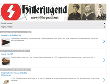 Tablet Screenshot of hitleryouth.net